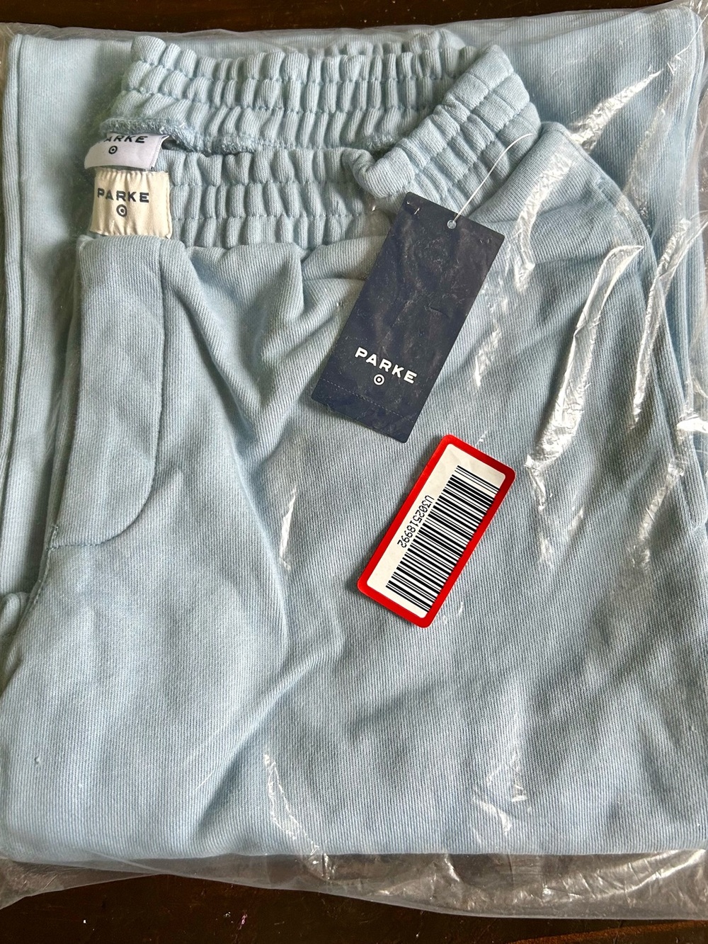 PARK Light Blue Sweatpants size small